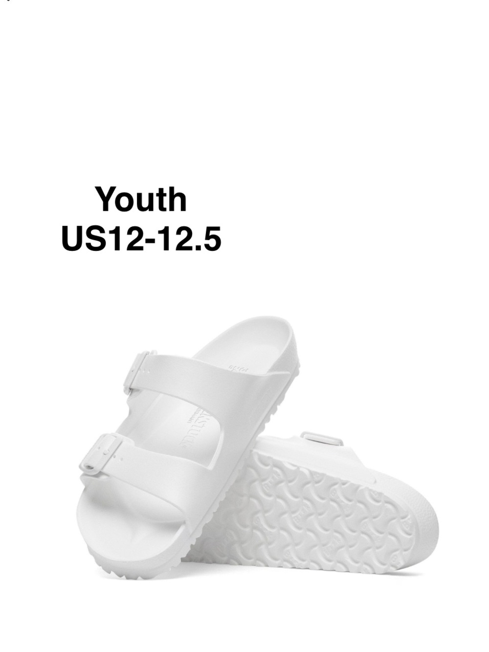 Birkenstock Arizona EVA sandals U12-125 (30/190 )white  ⭐️⭐️⭐️⭐️